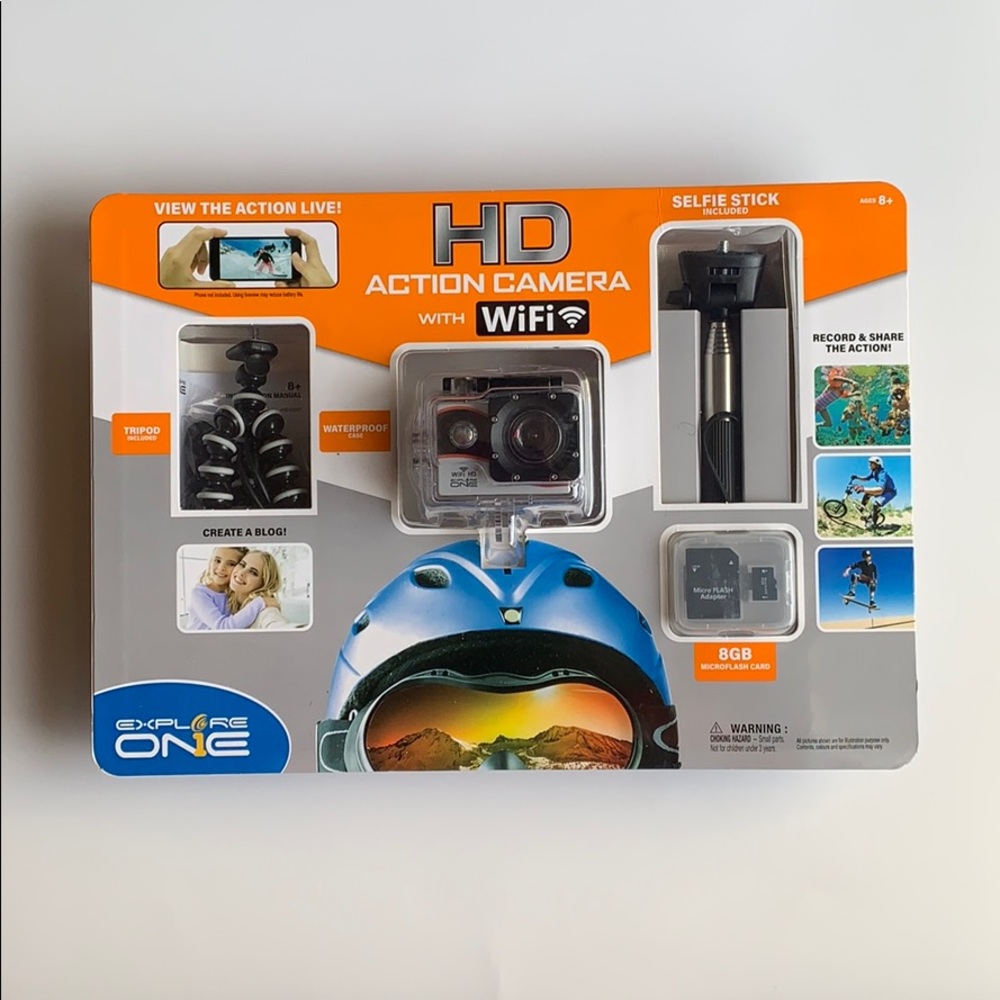 Explore One HD Action Camera with WiFi